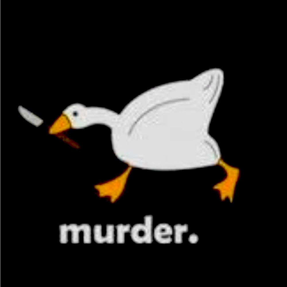 Polyester, murder duck hoodie